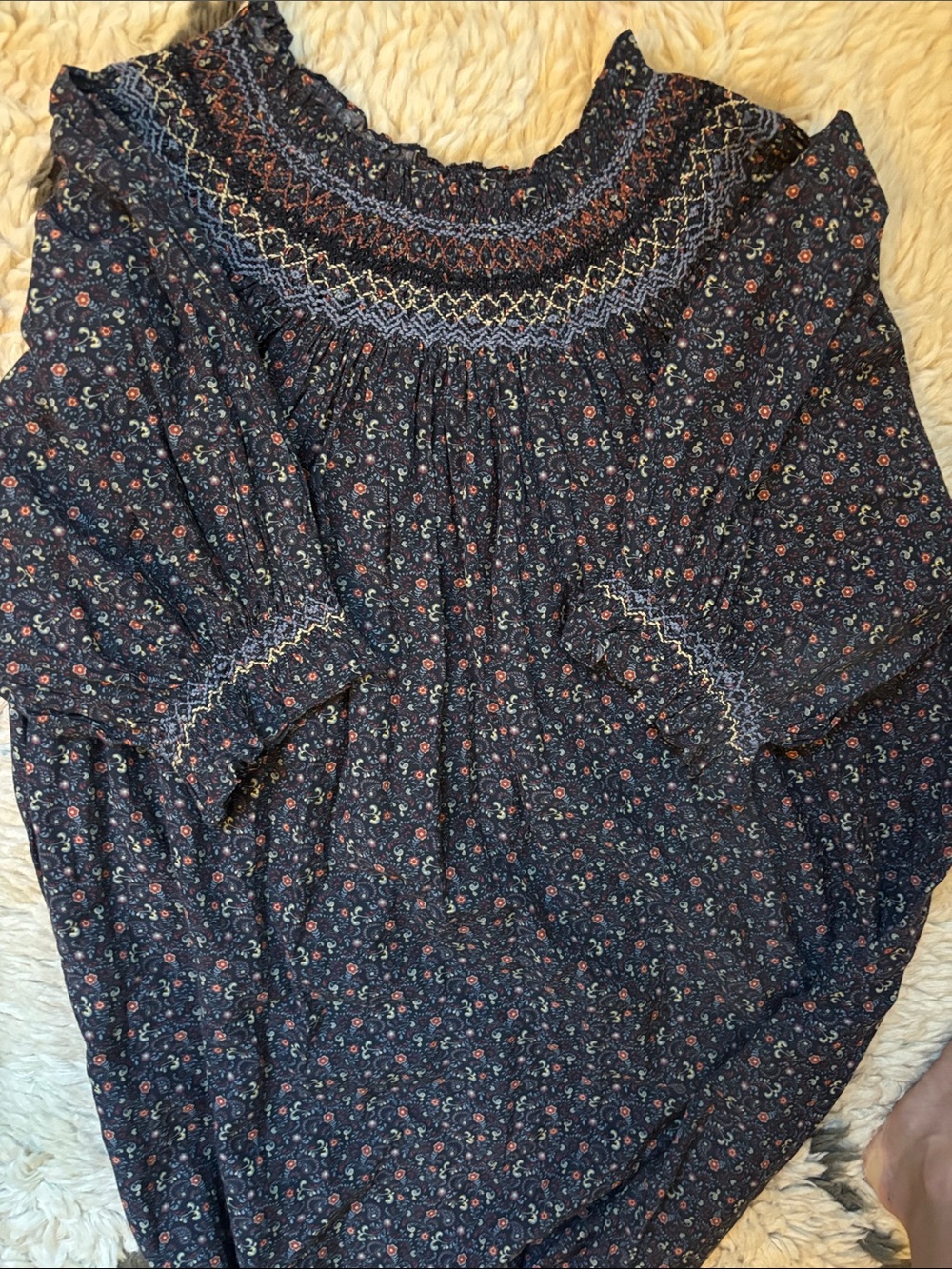Doen Floral Smocked Dress - Picture 17 of 17